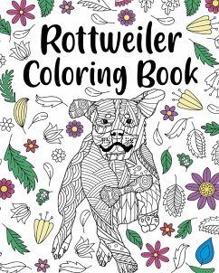 Cover Rottweiler Coloring Book