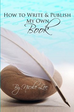 Cover How to Write and Publish My Own Book