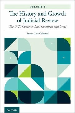 The History and Growth of Judicial Review, Volume 1 - Calabresi, Steven Gow