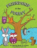 Friendship in the Forest: Coloring Book
