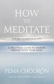 How to Meditate