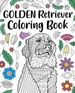 Golden Retriever Coloring Book - Paperland