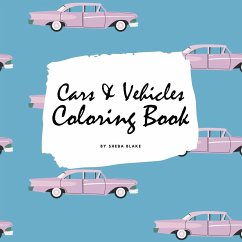 Cars and Vehicles Coloring Book for Adults (8.5x8.5 Coloring Book / Activity Book) - Blake, Sheba