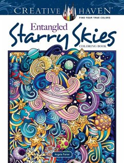 Creative Haven Entangled Starry Skies Coloring Book - Porter, Angela