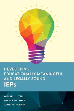 Cover Developing Educationally Meaningful and Legally Sound IEPs