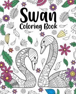 Cover Swan Coloring Book