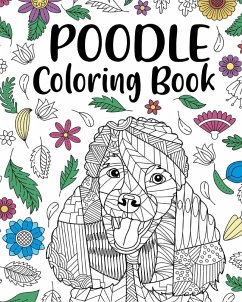 Cover Poodle Coloring Book