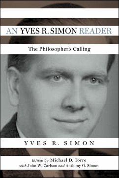 An Yves R. Simon Reader - Simon, Yves R.