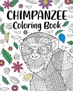 Cover Chimpanzee Coloring Book