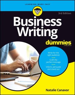 Business Writing For Dummies (eBook, PDF) - Canavor, Natalie