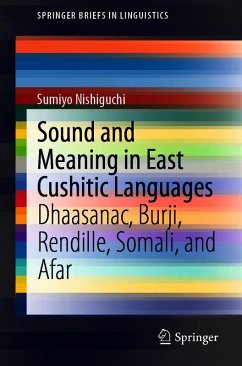 Cover Sound and Meaning in East Cushitic Languages (eBook, PDF)