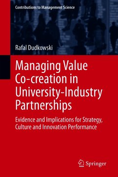 Managing Value Co-creation in University-Industry Partnerships (eBook, PDF) - Dudkowski, Rafal
