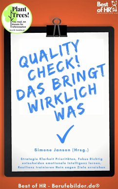 QualityCheck! Das bringt wirklich was (eBook, ePUB) - Janson, Simone