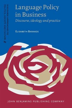 Language Policy in Business (eBook, ePUB) - Elisabeth Barakos, Barakos