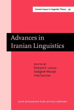 Advances in Iranian Linguistics (eBook, ePUB)