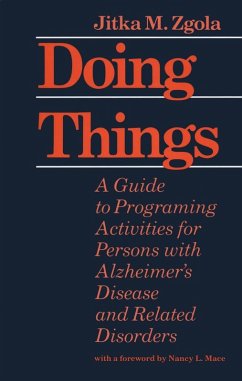 Doing Things (eBook, ePUB) - Zgola, Jitka M.