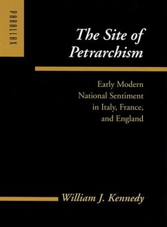 Site of Petrarchism (eBook, ePUB) - Kennedy, William J.