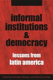 Informal Institutions and Democracy (eBook, ePUB)