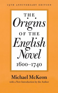 Origins of the English Novel, 1600-1740 (eBook, ePUB) - Mckeon, Michael