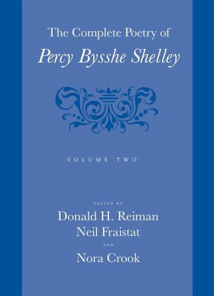 Complete Poetry of Percy Bysshe Shelley (eBook, ePUB)