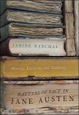 Matters of Fact in Jane Austen (eBook, ePUB)