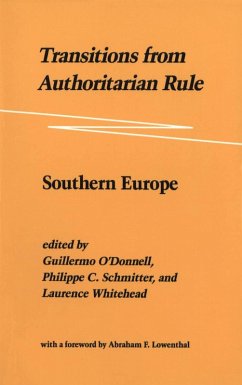 Transitions from Authoritarian Rule (eBook, ePUB) - O'Donnell, Guillermo