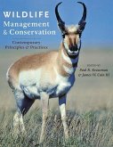 Wildlife Management and Conservation (eBook, ePUB)