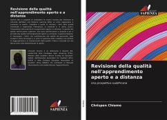 Revisione della qualità nell'apprendimento aperto e a distanza - Chiome, Chrispen