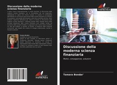 Discussione della moderna scienza finanziaria - Bondar', Tamara