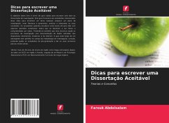 Dicas para escrever uma Dissertação Aceitável - Abdelsalam, Farouk