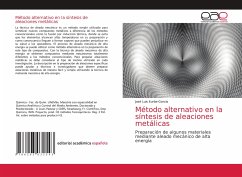 Método alternativo en la síntesis de aleaciones metálicas