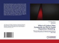 Effect of Carbon Fiber Composite on PLA in Fused Deposition Modeling - Sharma, Purushottam;Joshi, Dheeraj;Dhanopia, Ajay