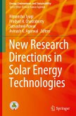 New Research Directions in Solar Energy Technologies