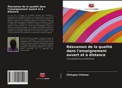 Réexamen de la qualité dans l'enseignement ouvert et à distance - Chiome, Chrispen