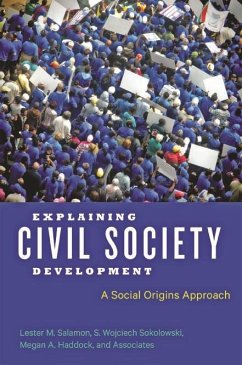 Explaining Civil Society Development (eBook, ePUB) - Salamon, Lester M.