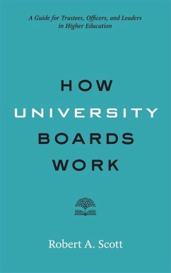 Cover How University Boards Work (eBook, ePUB)