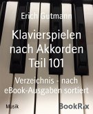 Klavierspielen nach Akkorden Teil 101 (eBook, ePUB)