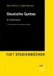 Deutsche Syntax (eBook, PDF) - Bild 1