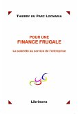 Pour une finance frugale (eBook, ePUB)