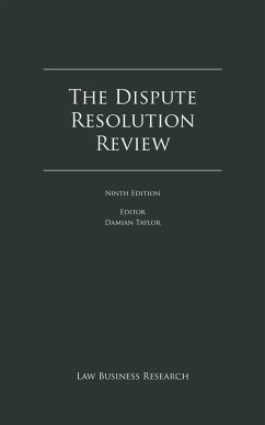 Cover Dispute Resolution Review (eBook, ePUB)