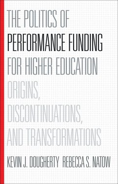 Cover Politics of Performance Funding for Higher Education (eBook, ePUB)