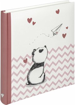 Walther Baby Little Panda rosa 28x30,5 50 weiße Seiten UK281R