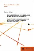 Die Ursprünge der Berliner Forschungsuniversität (eBook, PDF)