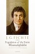J. G. Fichte: Foundation of the Entire... - Bild 1