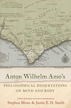Cover Anton Wilhelm Amo's Philosophical Dissertations on Mind and Body (eBook, ePUB)