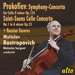M.Rostropovich Plays Cello Concertos & Russian En - Rostropowitsch,Mstislav/+