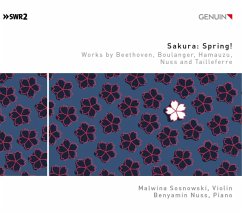 Sakura: Spring !-Werke Für Violine & Klavier - Sosnowski,Malwina/Nuss,Benyamin