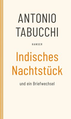 Indisches Nachtstück und Ein Briefwechsel - Tabucchi, Antonio