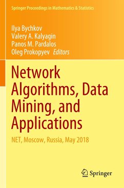 Network Algorithms, Data Mining, and Applications