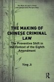 The Making of Chinese Criminal Law (eBook, ePUB)